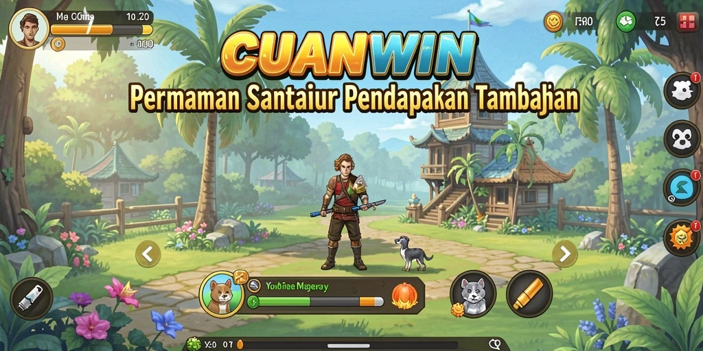 Tampilan gameplay CUANWIN yang menarik dan menghibur.