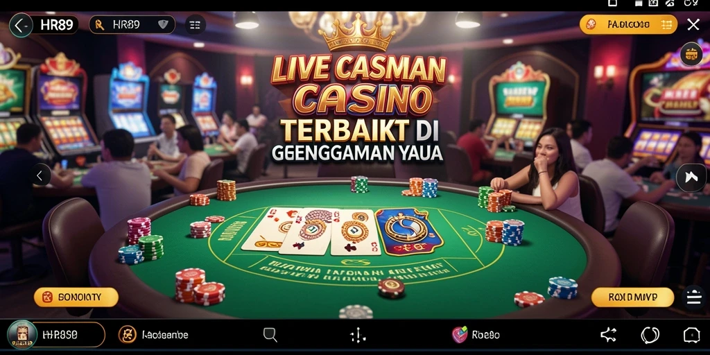 Gameplay HR89 menampilkan dealer langsung dan pengalaman Live Casino yang mengasyikkan.