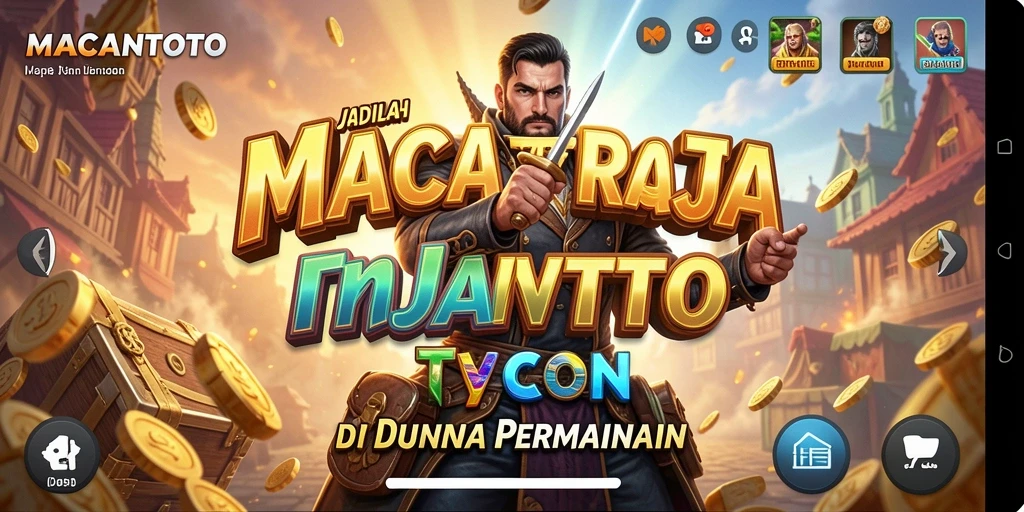 Screenshot gameplay <strong>MACANTOTO</strong> yang menunjukkan pengalaman Tycoon yang seru.